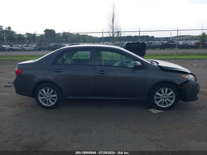 2009 Toyota Corolla Le VIN: 2T1BU40E99C032710 Lot: 39985649