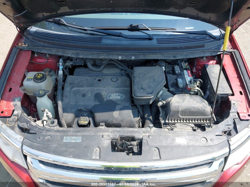 2013 Ford Edge Sel VIN: 2FMDK4JC9DBB29625 Lot: 39985667