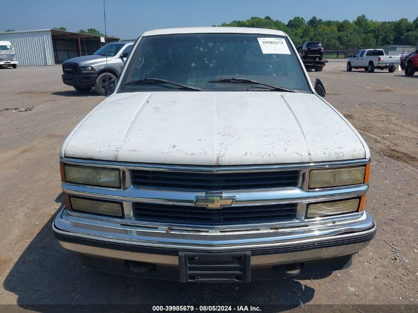 1996 Chevrolet Gmt-400 K1500 VIN: 2GCEK19R7T1257608 Lot: 39985679