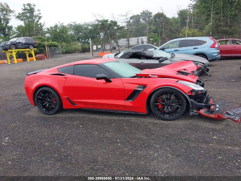 2018 Chevrolet Corvette Z06 VIN: 1G1YN2D61J5600599 Lot: 39985695