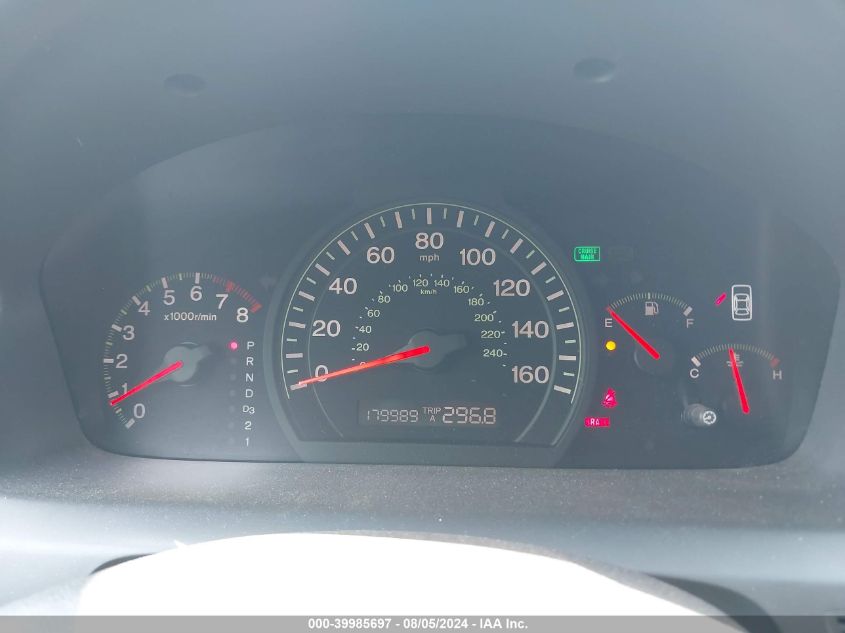 2005 Honda Accord 2.4 Lx VIN: 1HGCM56475A077217 Lot: 39985697