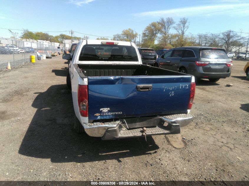 2008 Chevrolet Colorado Work Truck VIN: 1GCCS19E588117100 Lot: 39985708