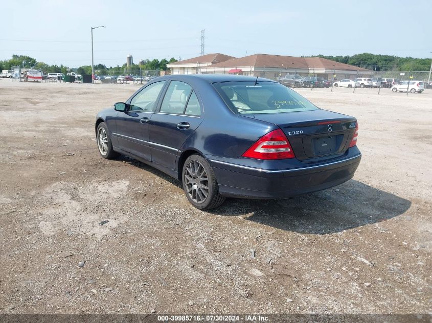 2005 Mercedes-Benz C 320 Luxury 4Matic VIN: WDBRF84J65F643530 Lot: 39985716