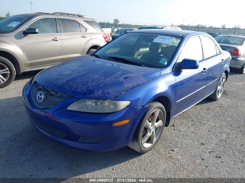 2005 Mazda Mazda6 I Base VIN: 1YVHP80C855M41998 Lot: 39985727