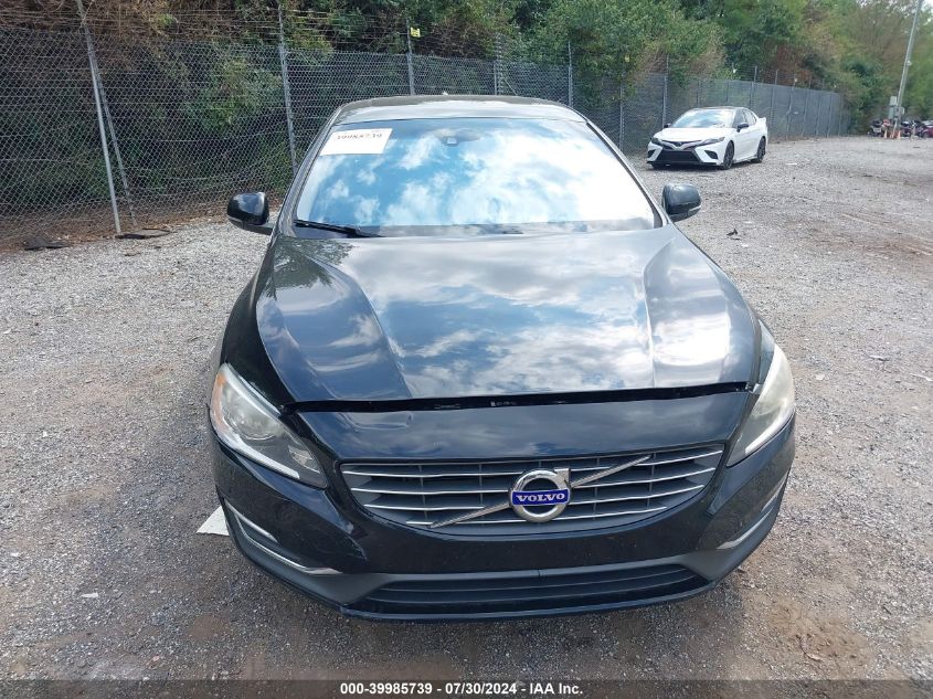 2014 Volvo S60 T5 VIN: YV1612FH0E2270271 Lot: 39985739