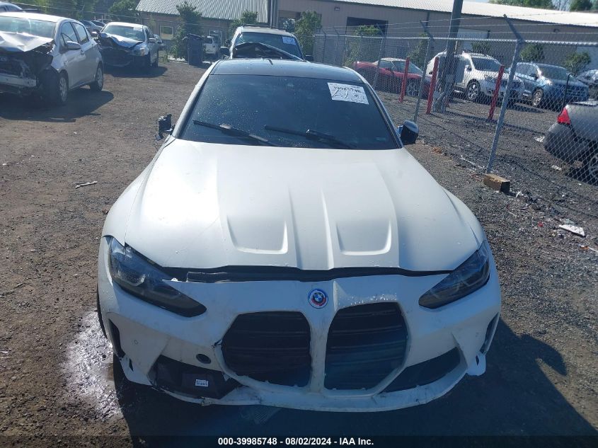 2022 BMW M3 Competition xDrive VIN: WBS43AY02NFN18935 Lot: 39985748