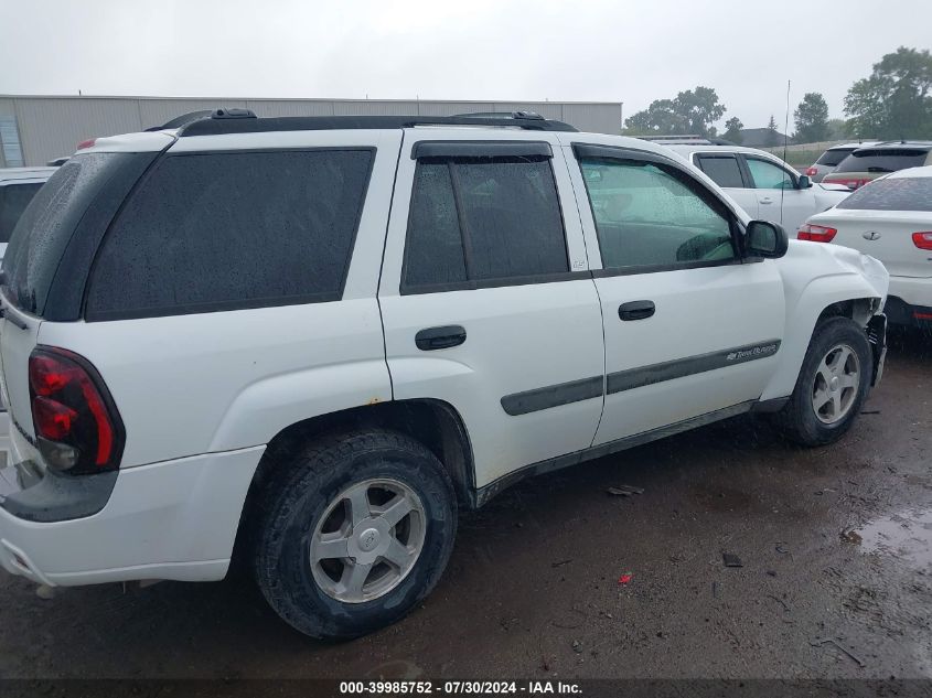 2004 Chevrolet Trailblazer Ls VIN: 1GNDT13S142118510 Lot: 39985752