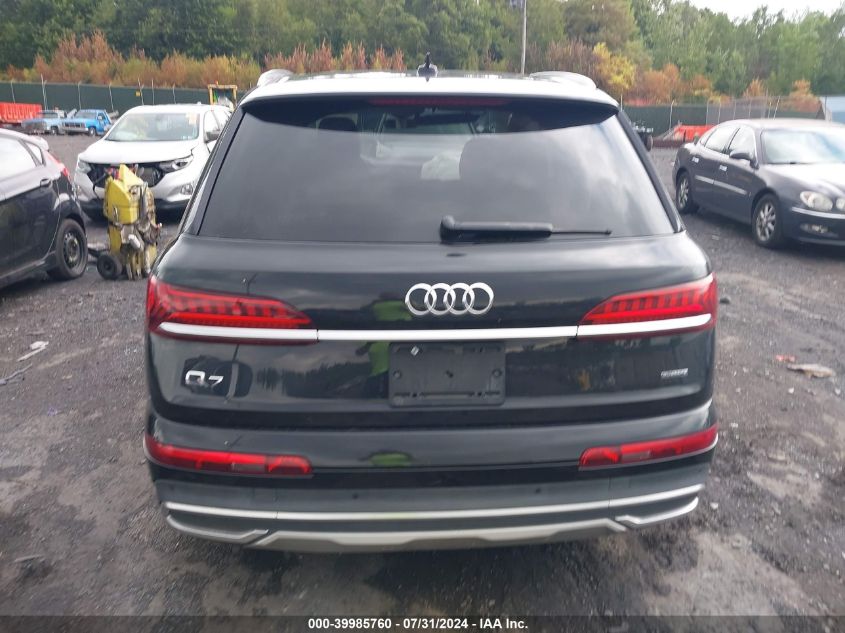 2020 Audi Q7 Prestige 55 Tfsi Quattro Tiptronic VIN: WA1VXAF79LD011100 Lot: 39985760