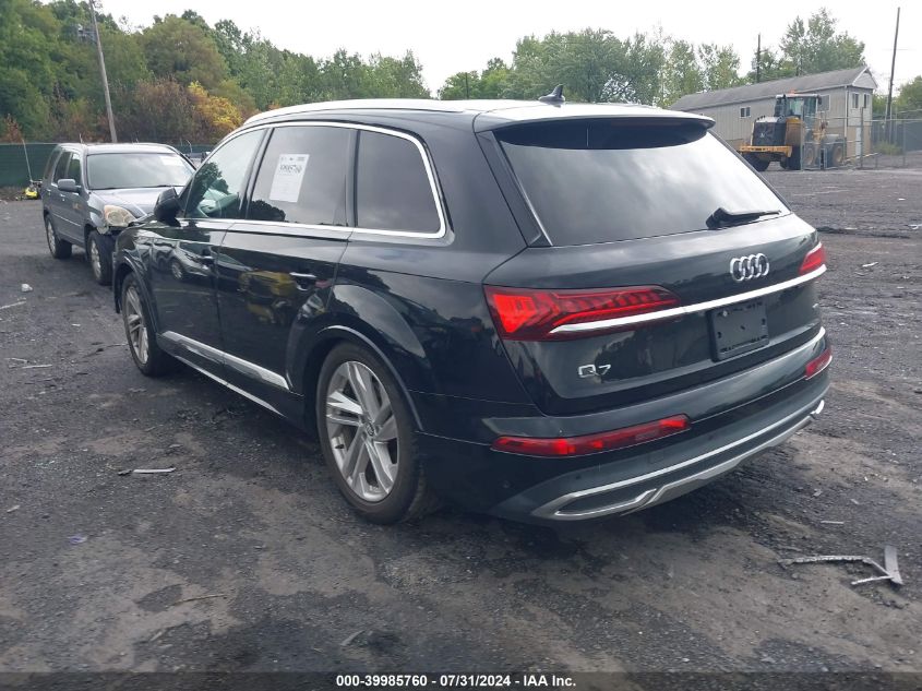 2020 Audi Q7 Prestige 55 Tfsi Quattro Tiptronic VIN: WA1VXAF79LD011100 Lot: 39985760