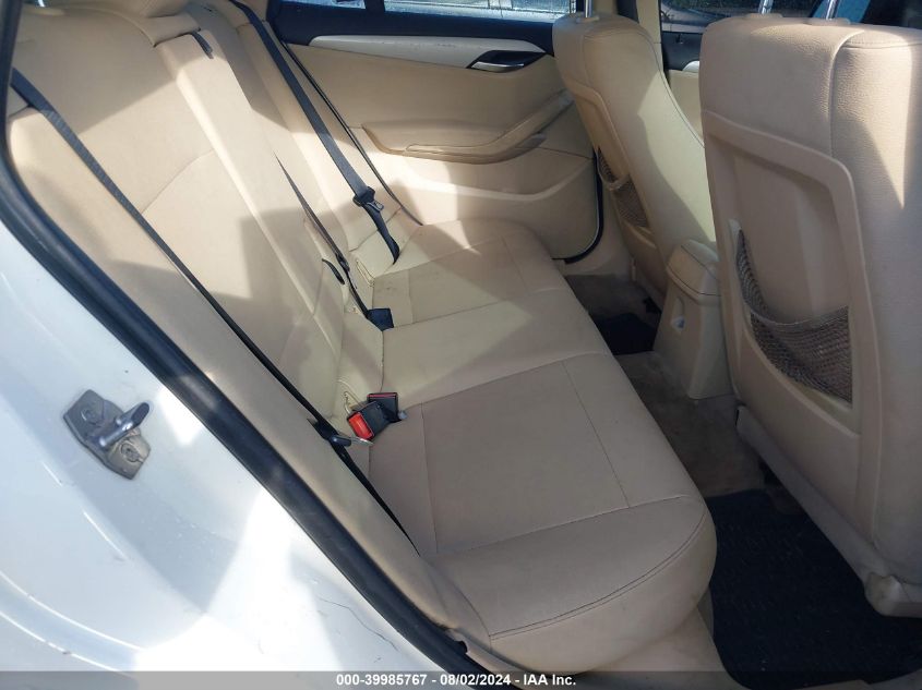 2015 BMW X1 Sdrive28I VIN: WBAVM1C58FV314589 Lot: 39985767