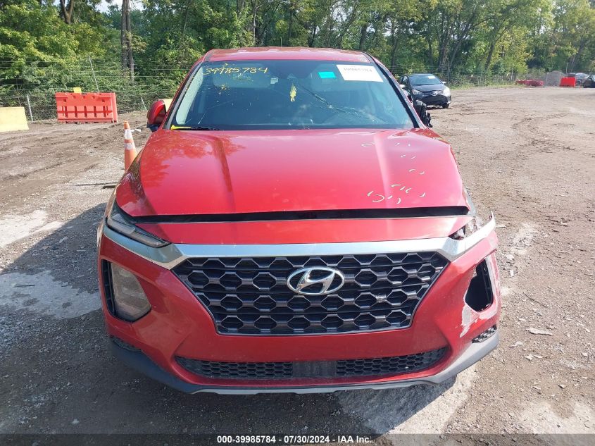 2020 Hyundai Santa Fe Se VIN: 5NMS23AD9LH255868 Lot: 39985784