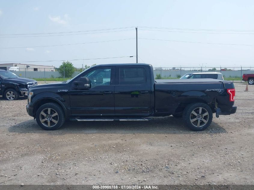 2016 Ford F-150 Supercrew VIN: 1FTFW1EF7GFA01956 Lot: 39985788