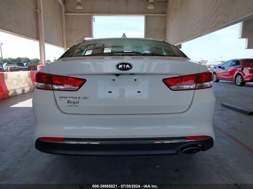 2016 Kia Optima Lx VIN: KNAGT4L35G5071496 Lot: 39985821