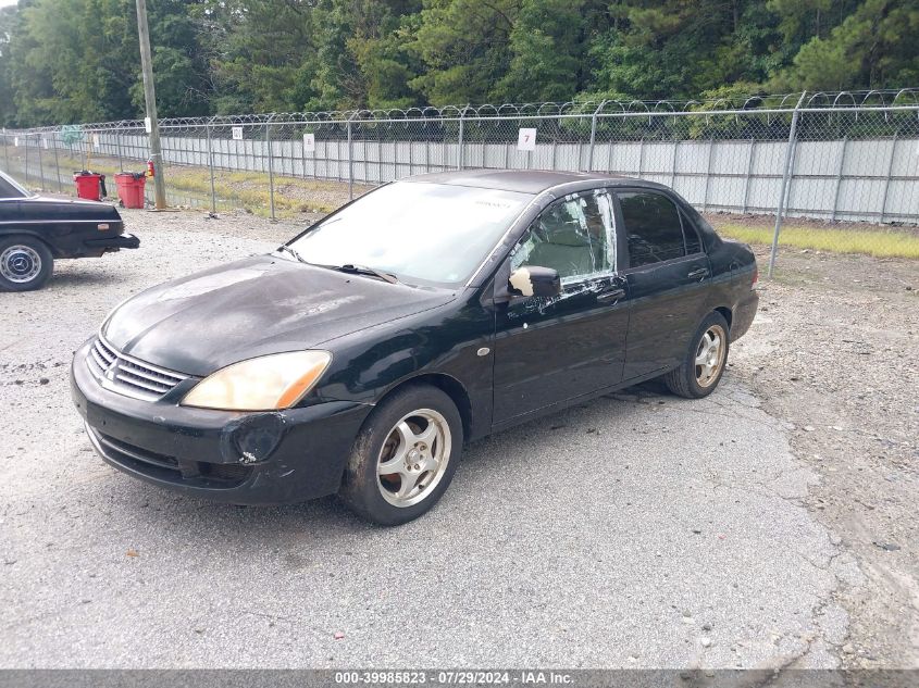 2006 Mitsubishi Lancer Es/Se VIN: JA3AJ26EX6U046452 Lot: 39985823