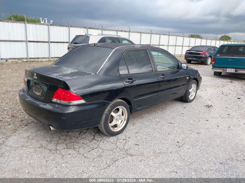 2006 Mitsubishi Lancer Es/Se VIN: JA3AJ26EX6U046452 Lot: 39985823