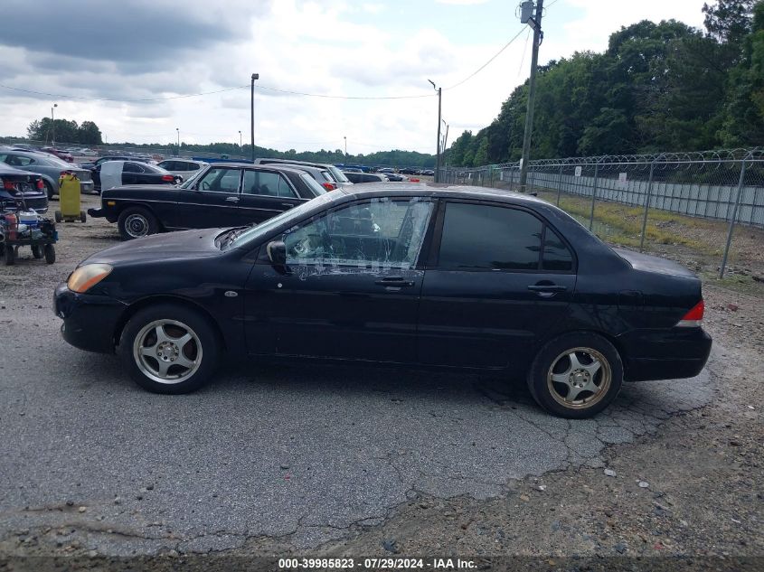 2006 Mitsubishi Lancer Es/Se VIN: JA3AJ26EX6U046452 Lot: 39985823