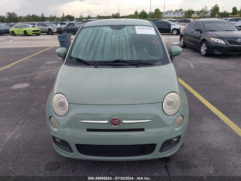 2012 Fiat 500 Sport VIN: 3C3CFFBR9CT131370 Lot: 39985824