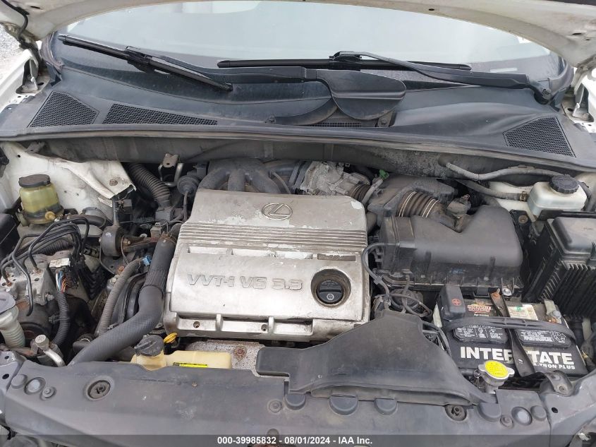 2005 Lexus Rx 330 VIN: 2T2HA31U25C043265 Lot: 39985832