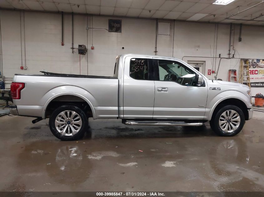 2016 Ford F-150 Lariat VIN: 1FTEX1EP6GFC53179 Lot: 39985847