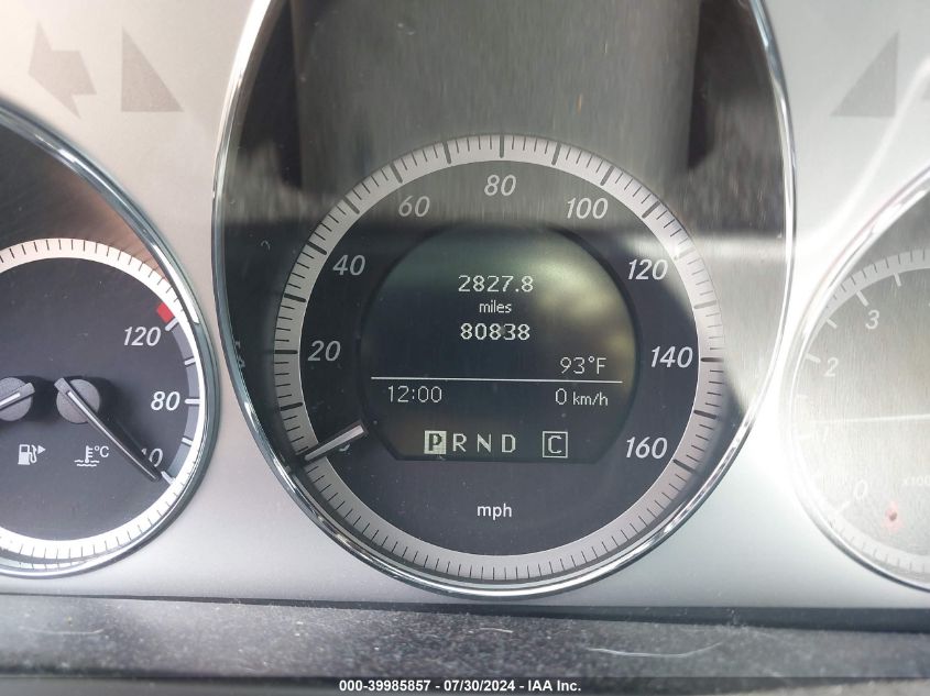 2010 Mercedes-Benz C 300 Luxury/Sport VIN: WDDGF5EB5AR086686 Lot: 39985857