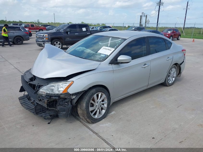 2013 Nissan Sentra Sv VIN: 3N1AB7AP8DL735985 Lot: 39985886