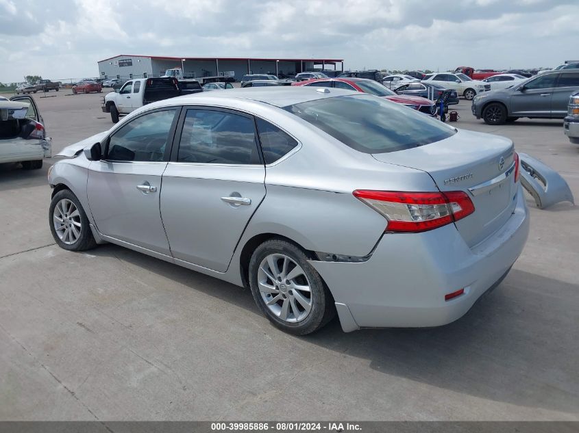 2013 Nissan Sentra Sv VIN: 3N1AB7AP8DL735985 Lot: 39985886