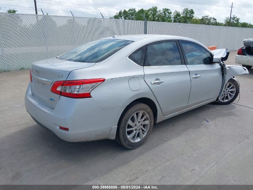 2013 Nissan Sentra Sv VIN: 3N1AB7AP8DL735985 Lot: 39985886