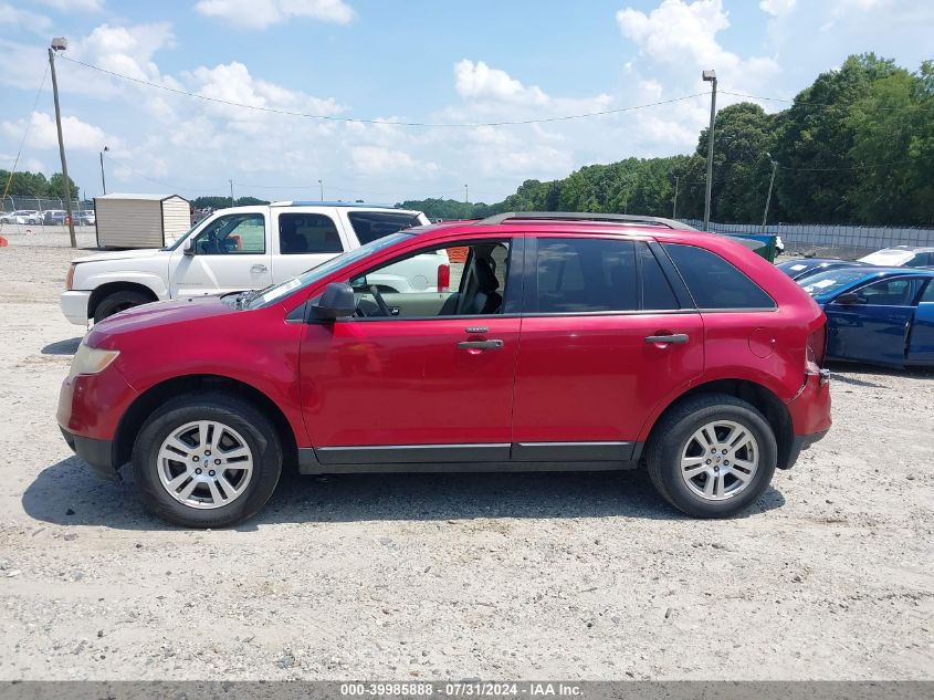 2007 Ford Edge Se VIN: 2FMDK46CX7BA69142 Lot: 39985888