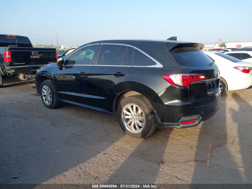 2016 Acura Rdx Technology VIN: 5J8TB4H54GL023676 Lot: 39985894