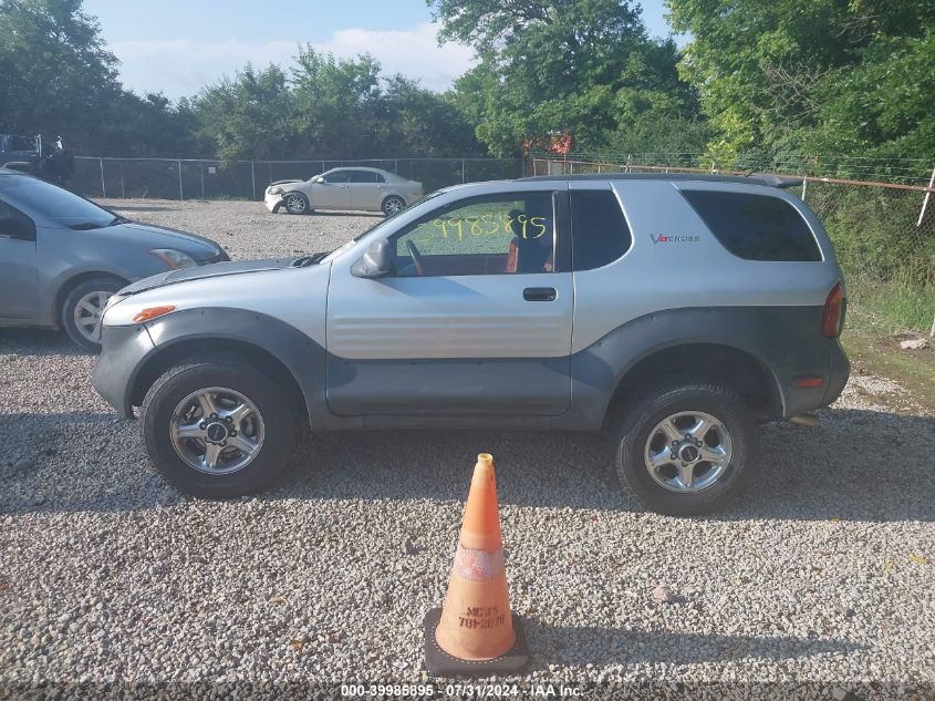 1999 Isuzu Vehicross VIN: JACCN57X3X7991855 Lot: 39985895