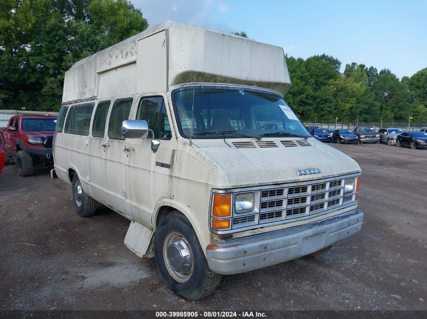 1992 Dodge Ram Van B350 VIN: 2B7KB31Z1NK147581 Lot: 39985905