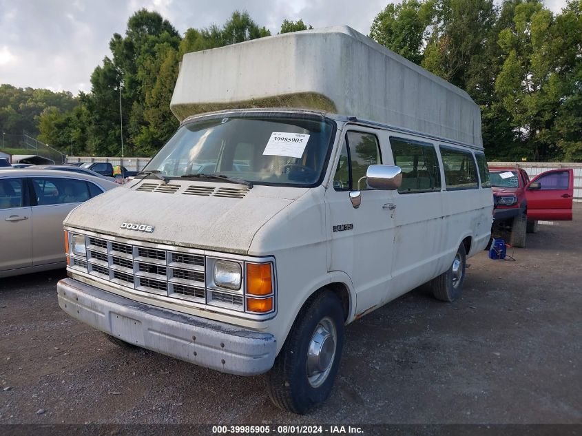 1992 Dodge Ram Van B350 VIN: 2B7KB31Z1NK147581 Lot: 39985905