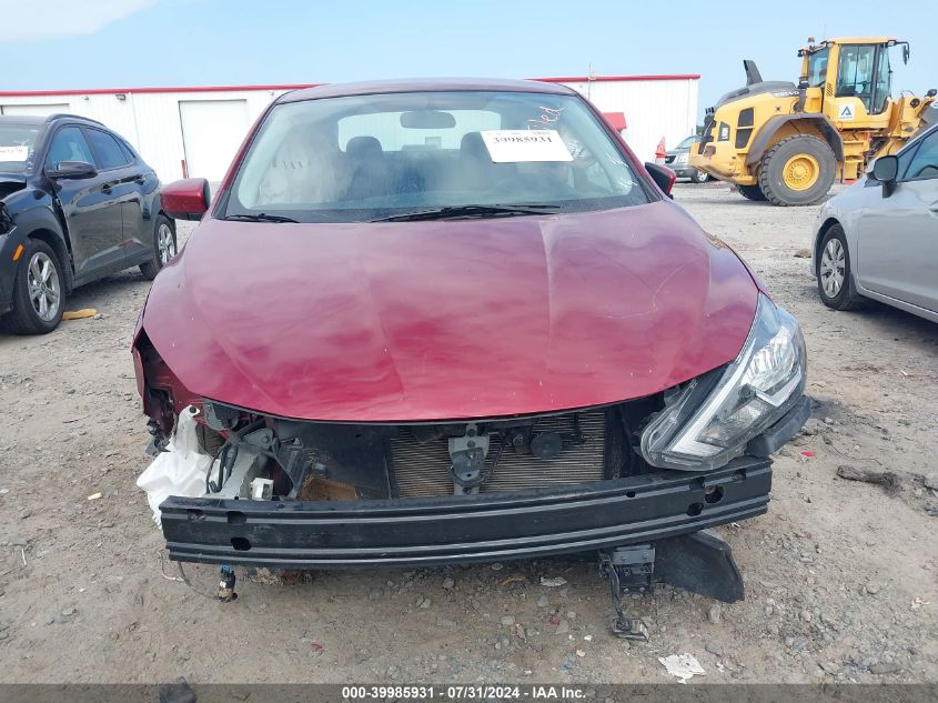 2019 Nissan Sentra Sv VIN: 3N1AB7AP3KY395337 Lot: 39985931