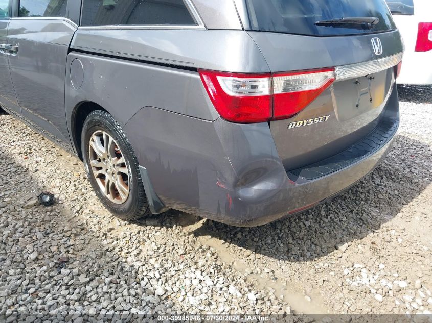 2011 Honda Odyssey Ex-L VIN: 5FNRL5H66BB066271 Lot: 39985946