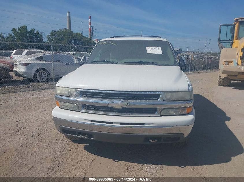 2001 Chevrolet Tahoe K1500 VIN: 1GNEK13T11R147444 Lot: 39985965