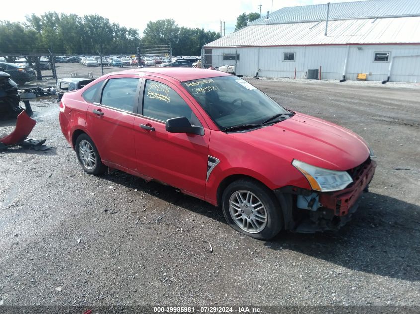 2008 Ford Focus Se/Ses VIN: 1FAHP35N98W120575 Lot: 39985981