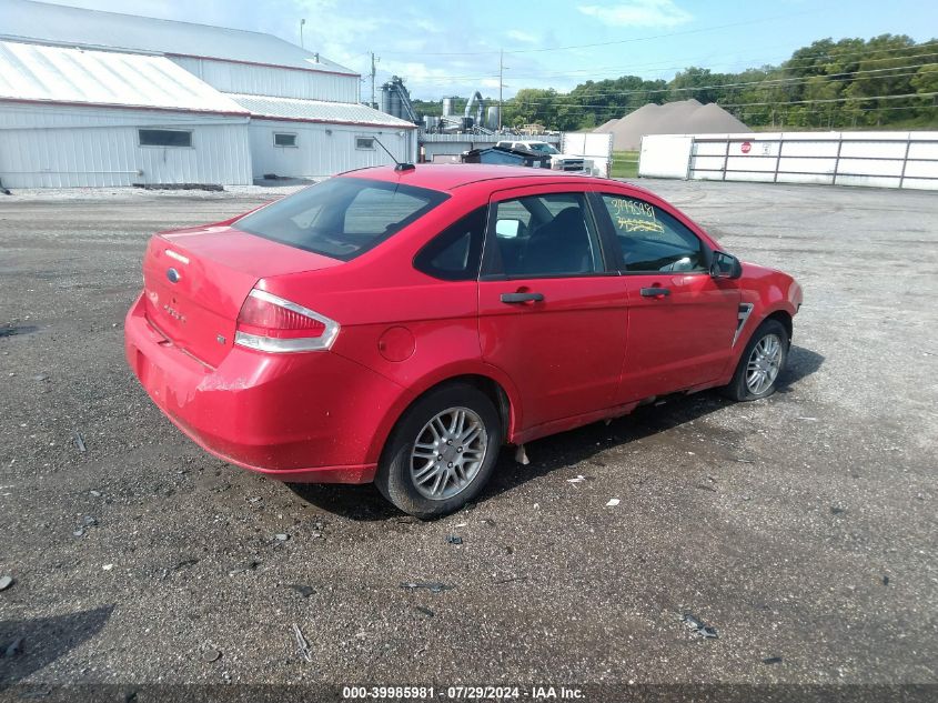 2008 Ford Focus Se/Ses VIN: 1FAHP35N98W120575 Lot: 39985981