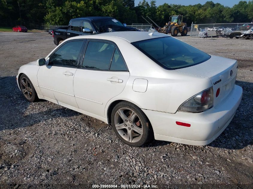 JTHBD182210025135 | 2001 LEXUS IS 300