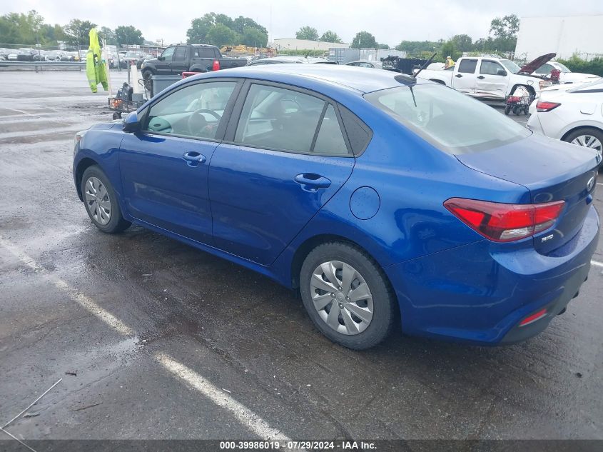 2020 Kia Rio S VIN: 3KPA24AD2LE260516 Lot: 39986019