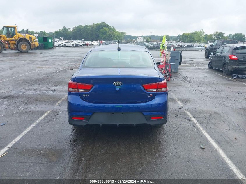 2020 Kia Rio S VIN: 3KPA24AD2LE260516 Lot: 39986019