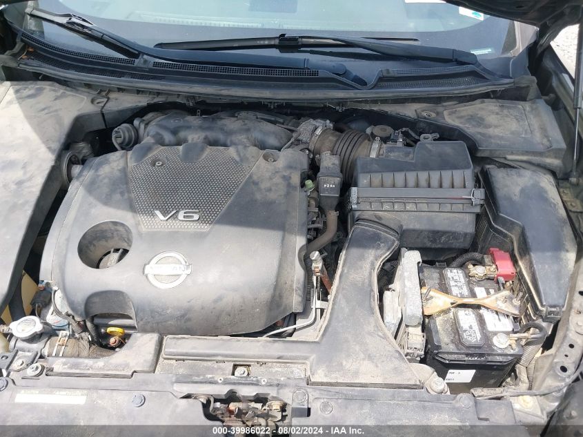 2011 Nissan Maxima 3.5 Sv VIN: 1N4AA5AP6BC814249 Lot: 39986022