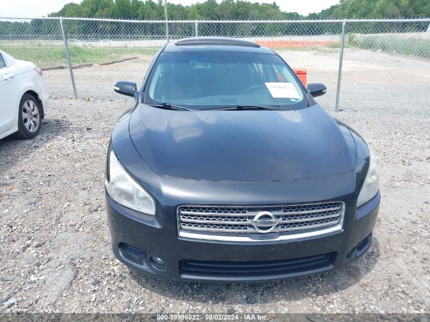 2011 Nissan Maxima 3.5 Sv VIN: 1N4AA5AP6BC814249 Lot: 39986022