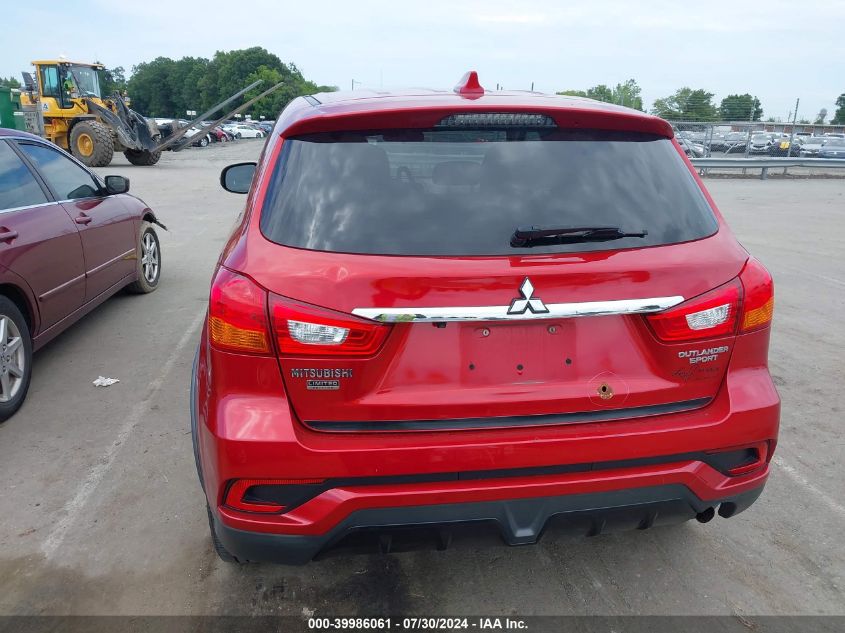 2019 Mitsubishi Outlander Sport 2.0 Le VIN: JA4AP3AU5KU022505 Lot: 39986061