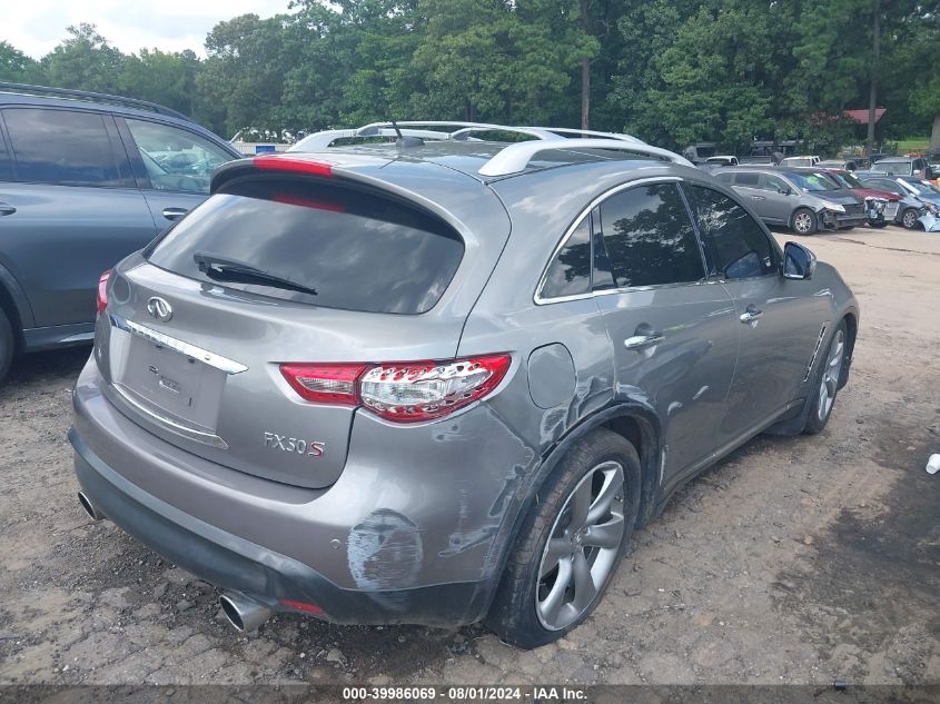 2011 Infiniti Fx50 VIN: JN8BS1MW7BM170153 Lot: 39986069