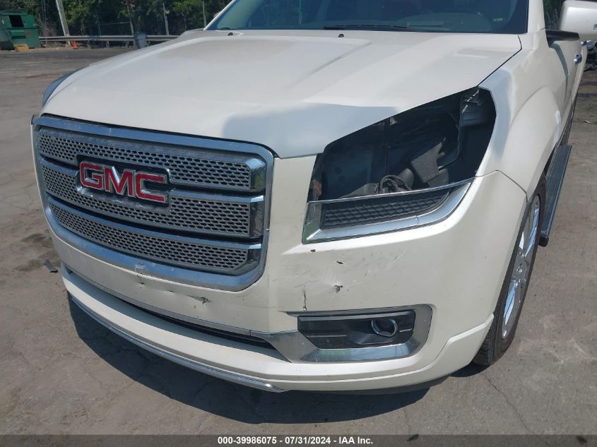 2014 GMC Acadia Denali VIN: 1GKKVTKD3EJ317756 Lot: 39986075