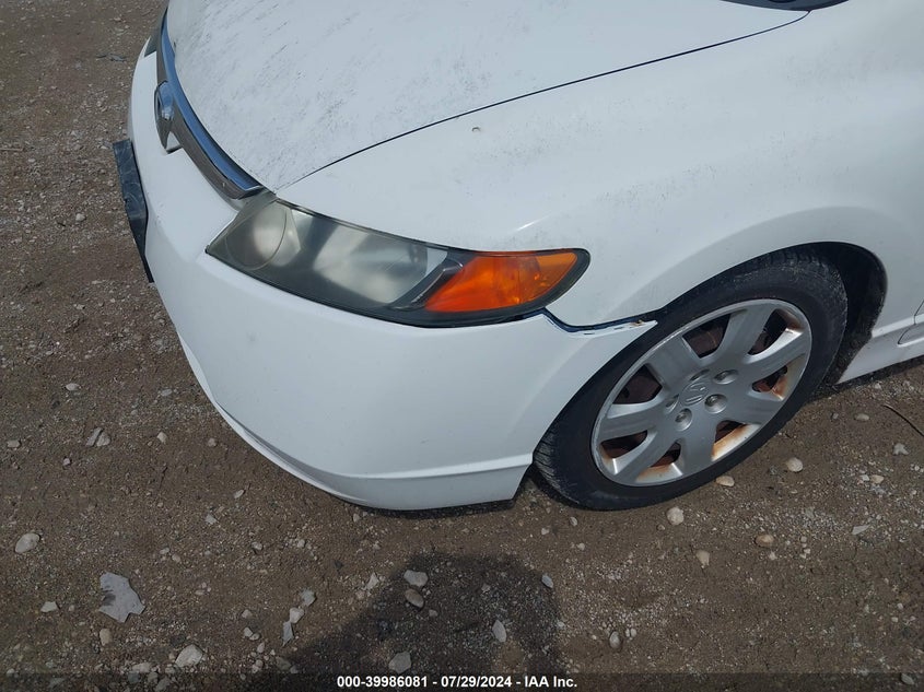 2007 Honda Civic Lx VIN: 1HGFA16557L121343 Lot: 39986081