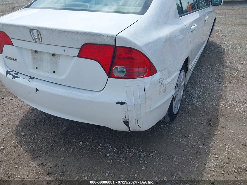 2007 Honda Civic Lx VIN: 1HGFA16557L121343 Lot: 39986081