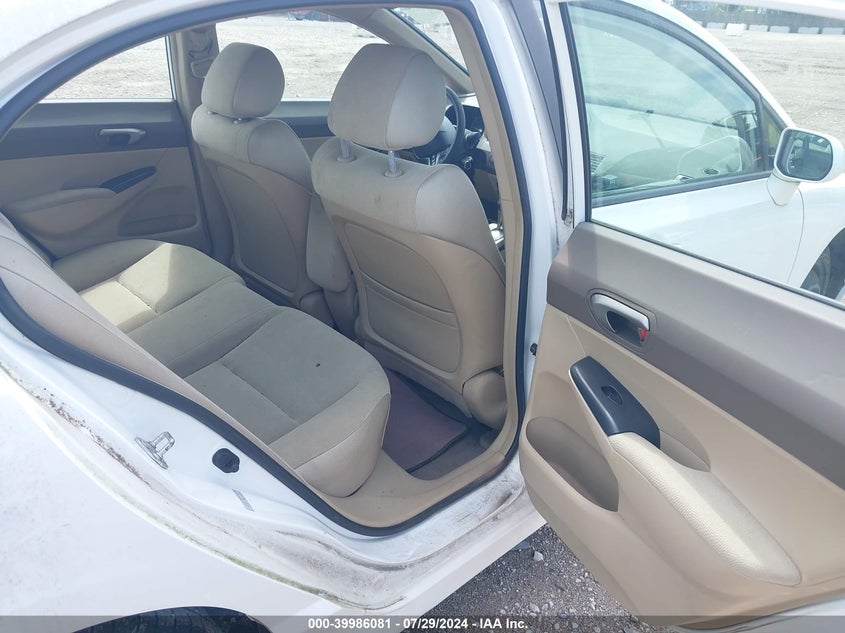 2007 Honda Civic Lx VIN: 1HGFA16557L121343 Lot: 39986081