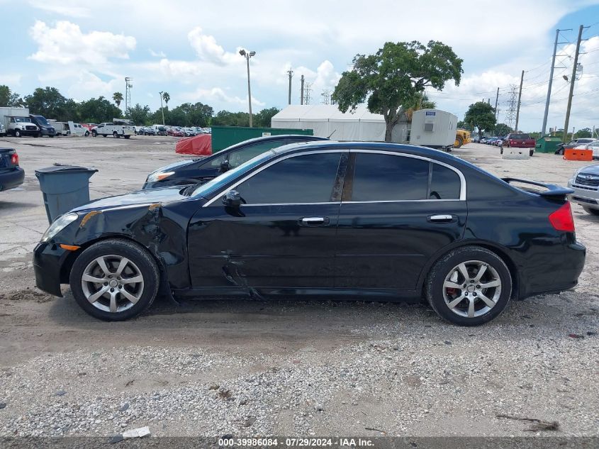 2006 Infiniti G35X VIN: JNKCV51F86M616494 Lot: 39986084