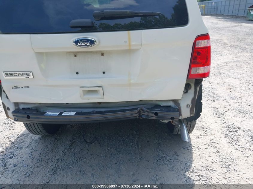 2011 Ford Escape Xlt VIN: 1FMCU0D76BKB43160 Lot: 39986097